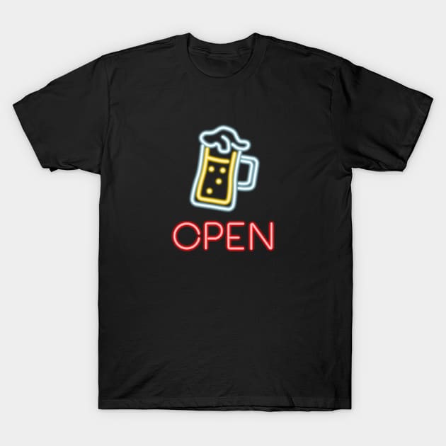 Pub Open T-Shirt by FBdesign